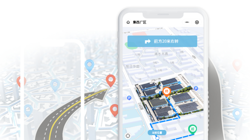 工廠電子地圖實(shí)現(xiàn)廠區(qū)導(dǎo)航與人員定位