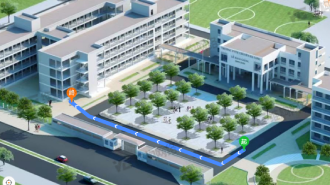校園VR全景導航系統(tǒng)：3d地圖+VR全景助力迎新招生