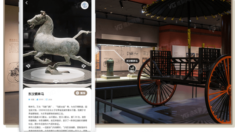 展館導覽系統(tǒng)：展品自動講解，720°線上展示